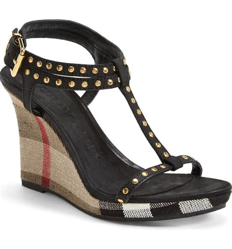 burberry wedges for women